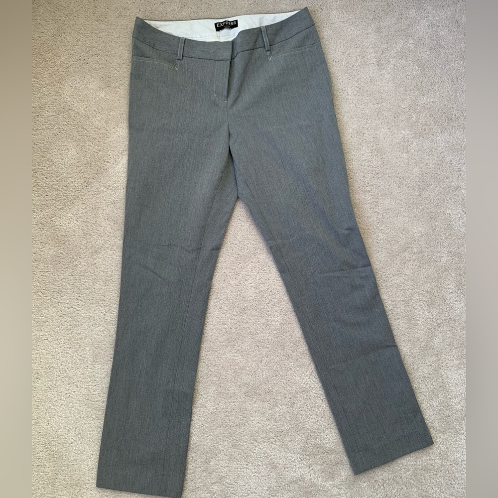 Express Columnist Dress Pant Grey Sz 6